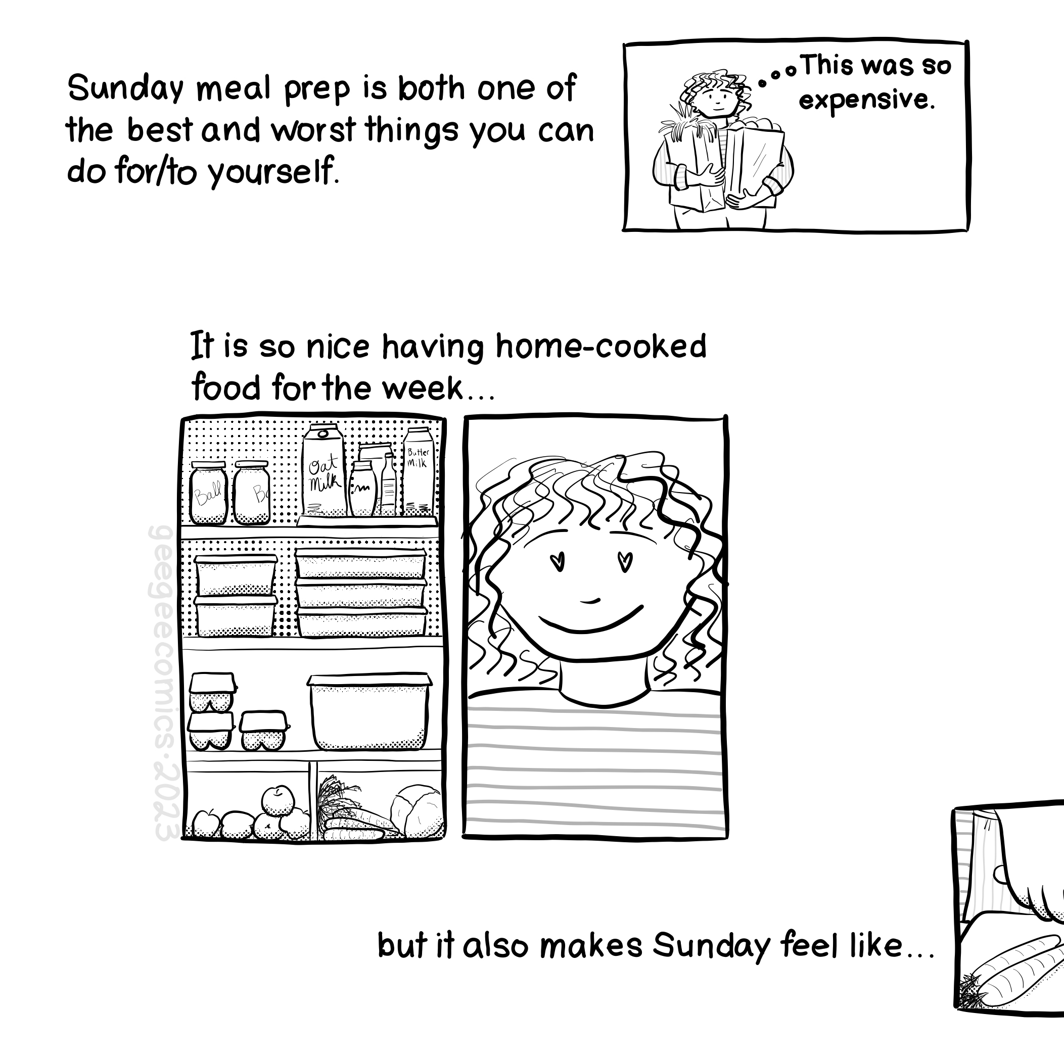 Meal Prep comic